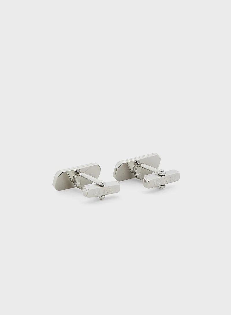 Ted Baker Preshus Semi Precious Stone And Shell Cufflinks