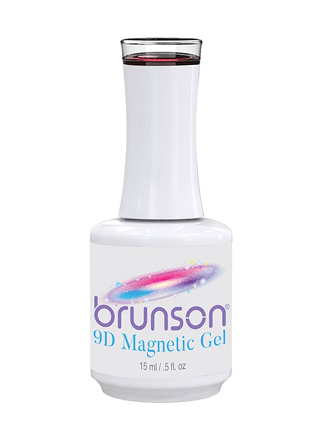 brunson Magnetic 9D Gel Polish 18ml Glossy Shine Gel Nail Polish Finish Long Lasting Soak off UV Gel Nal Polish for Nail Art French Manicure Pedicure Salon Quality Chip Resistant Gel Nail Extensions - Image 2