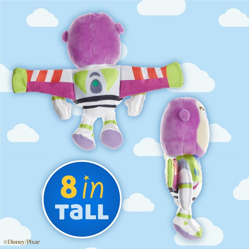 Kids Preferred Disney Baby Toy Story Toys for Boys Buzz Lightyear Toy 8 Inch Stuffed Animals Plush, Disney Pixar Plushies for Kids, Disney Toys Stuff for Boys - Image 4