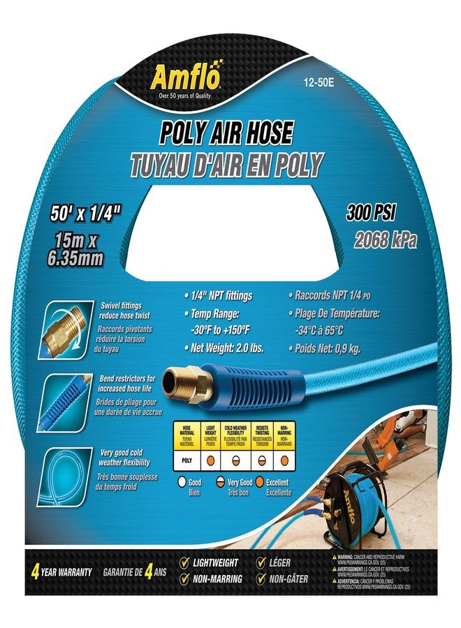 Plews Amflo 12-50E 1/4" x 50' Poly Air Hose - Image 2
