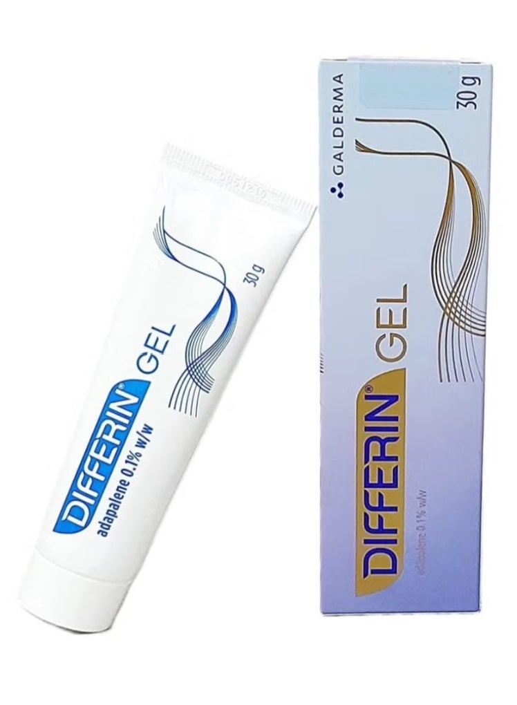 differin Gel 0.1% w/w Adapalene | Acne-Prone Skin Care Gel | Helps Improve Skin Texture & Clarity | 30g - Image 2