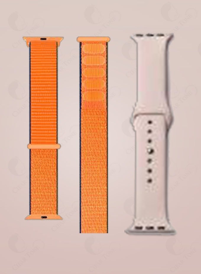 ATOUCH HL7 Max Smartwatch | 7 Interchangeable Straps (1 Stainless Steel, 6 Rubber) | Monitor your fitness, Health & Get Notifications Effortlessly| Crisp Glossy Touch Display | Long Battery | Splash-Resistant - Image 5