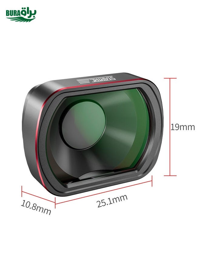 BURAQ - For DJI OSMO Pocket 3 STARTRC 10X Macro Lens Filter (Black) - Image 1