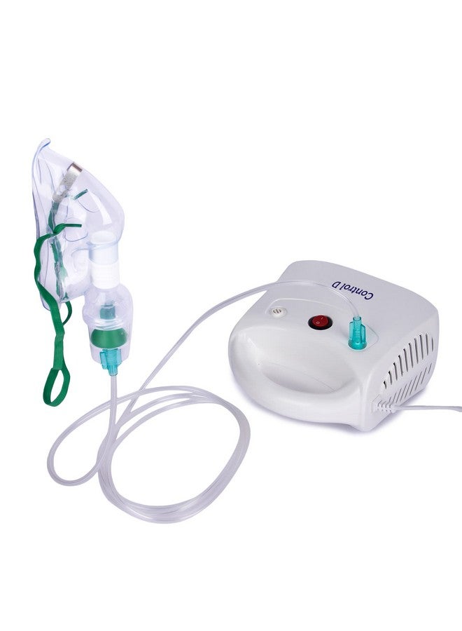 Control D Control D Durable Compressor Portable Nebulizer with Complete Kids & Adults Mask Kit (White) - Image 3