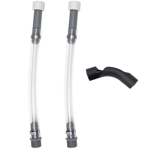 mapleza 2 PCS VP-Racing Fuel Jug Hose with 1 PCS Hose Bender Gas Can Hoses Suitable for 3/5/5.5 Gallon VP Fuel Jugs Racing Gas Can Spout Replacement - Image 1