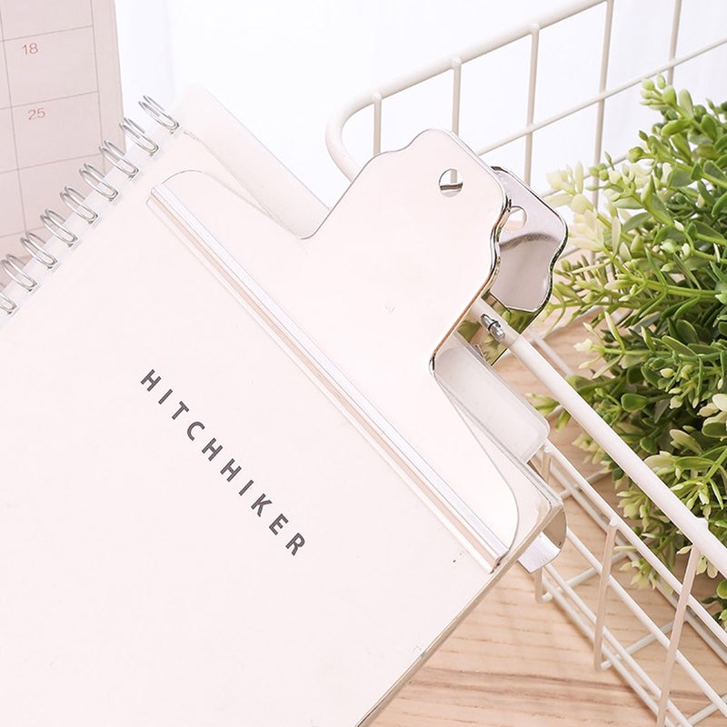 20 Pcs 100mm Stainless Steel Chip Bag Invoices and Notes Clips for and Air Tight Food ( ) - Image 3