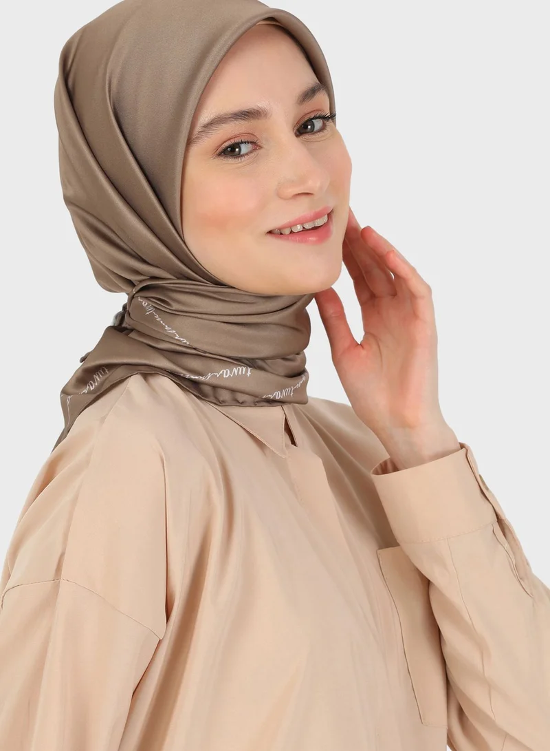 Tuva Shawl by Modanisa Lightweight Shawl