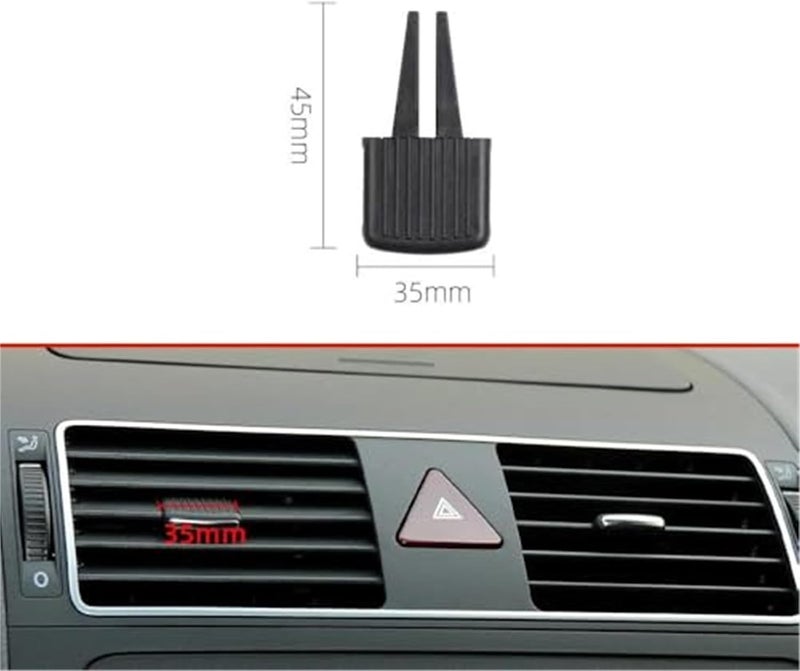 QASULER Dashboard Air Vent Clip for VW Touran - Image 2