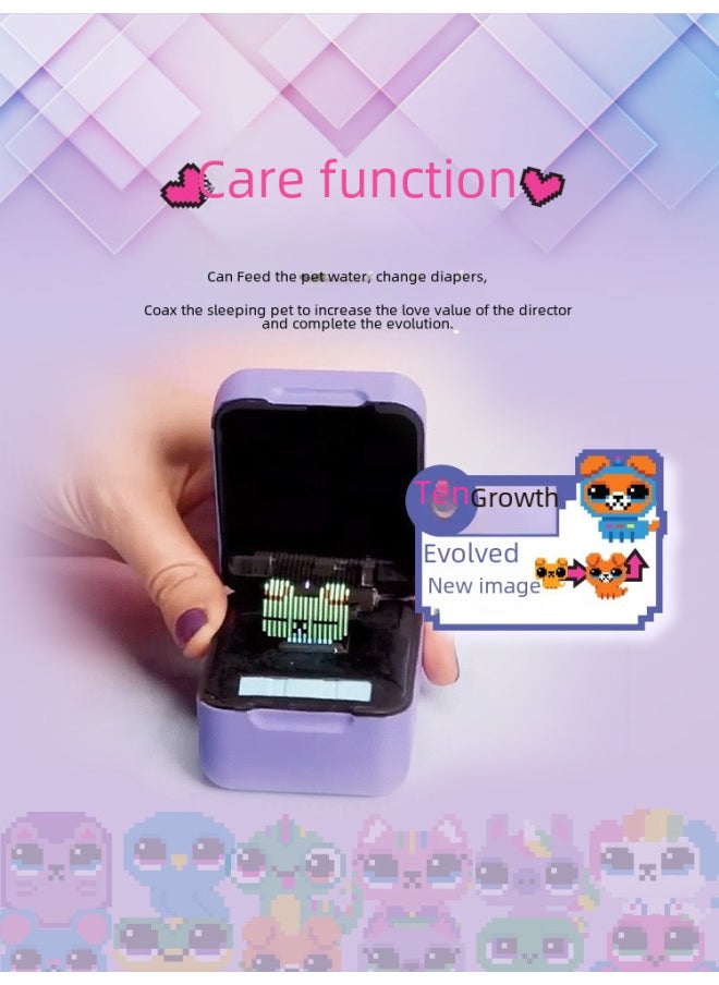 Generic - Robot Dog Toy Voice Recognition Artificial Intelligence Interactive Pet Simulation Barking Walking-Color:Bise Elf Pet-Magical Magic Edition-Specification:For Bulk Wholesale, Please Contact Customer Service - Image 1