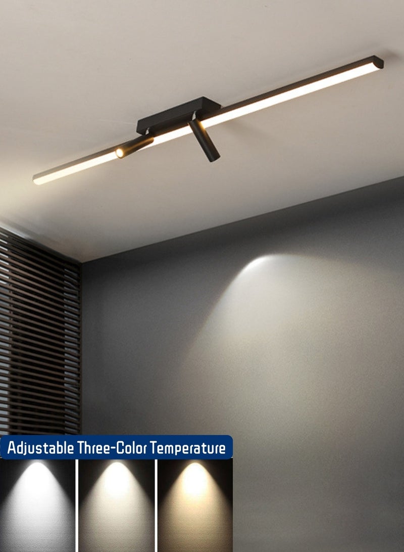 Trending Lights Modern and simple Adjustable Three-Color Temperature ceiling lights decoration lights  led lights Suitable for  living room, bedroom, corridor, cloakroom - Image 2