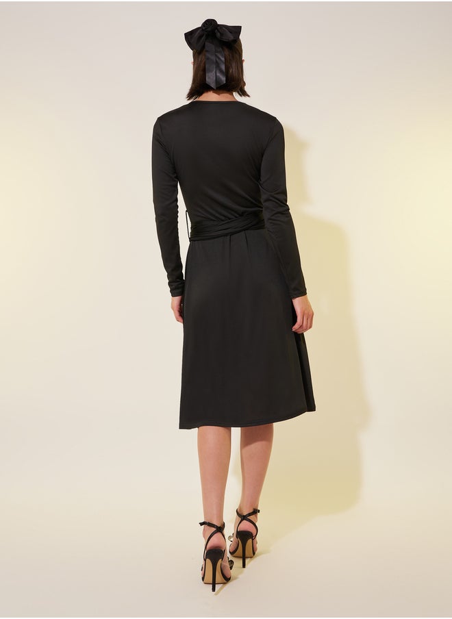 Take Two Asymmetric Midi Dress  - Image 5