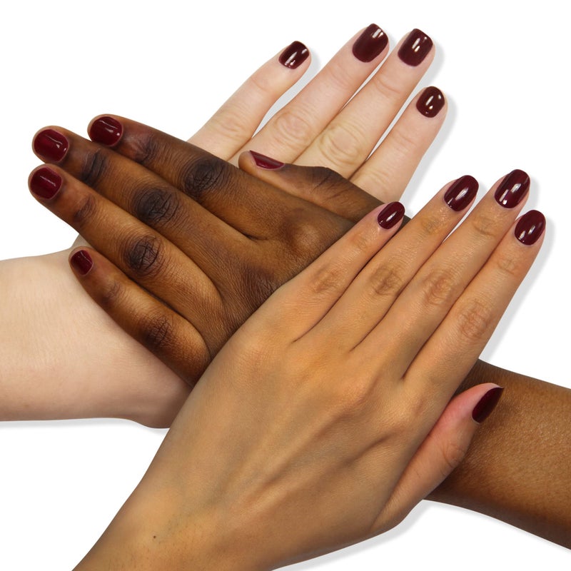 LONDONTOWN lakur Nail Polish - Chip-Resistant, Non-Toxic, Conditions & Hydrates Nails | Glossy Blackened Purple, Elderberry, .40 fl oz - Image 3