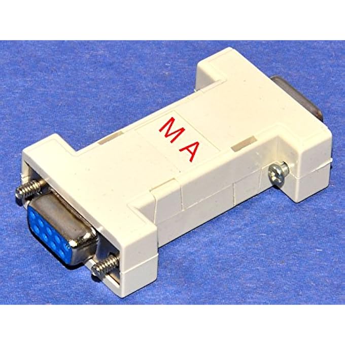 rayihni MA SERIAL FEMALE FEMALE RS232 GENDER CHANGER - DB 9 FEMALE TO FEMALE - D-SUB CONNECTOR - SERIAL ADAPTER DB9 FEMALE TO FEMALE - Image 1