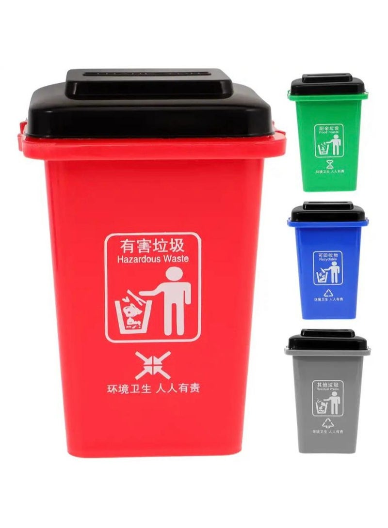 Small desktop trash can, multi-colored - Image 4