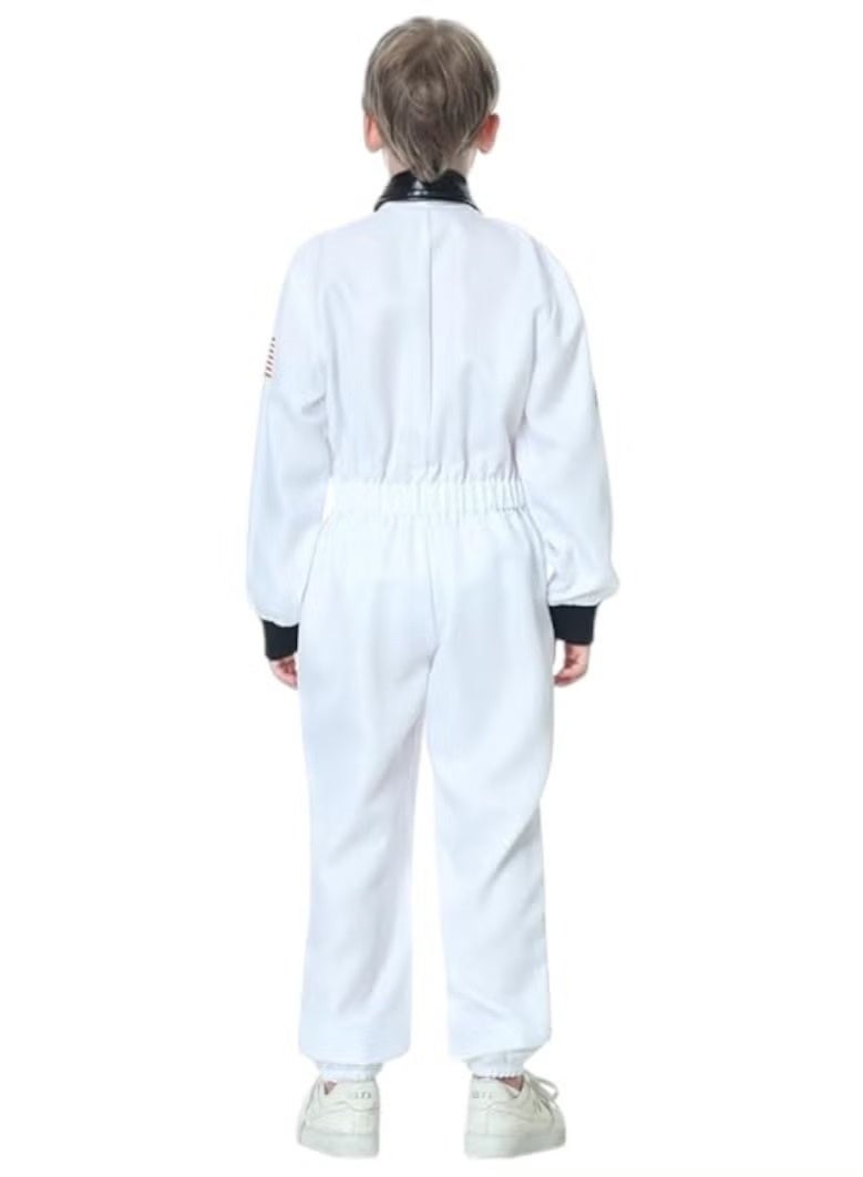 NASA Astronaut Suit Costume White For Kids Large Size 7-9 Years Old - Image 5