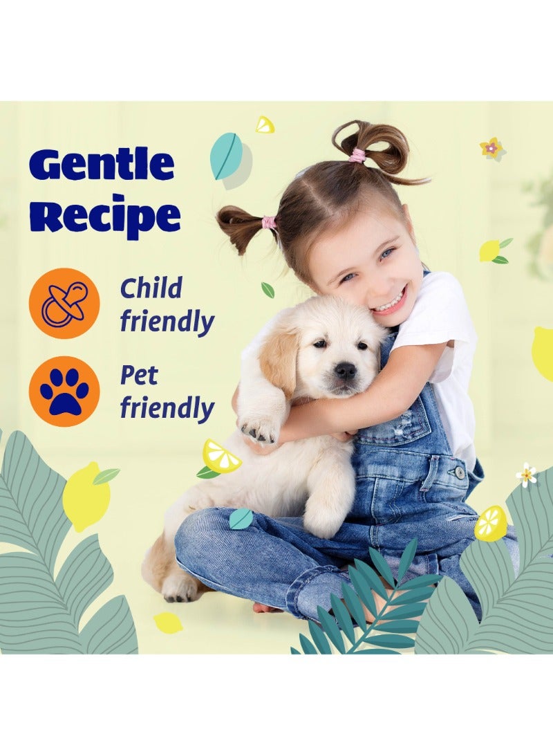 Originally Yellow All Purpose Vinegar Floor Cleaner Lemon 1.89L - Image 4