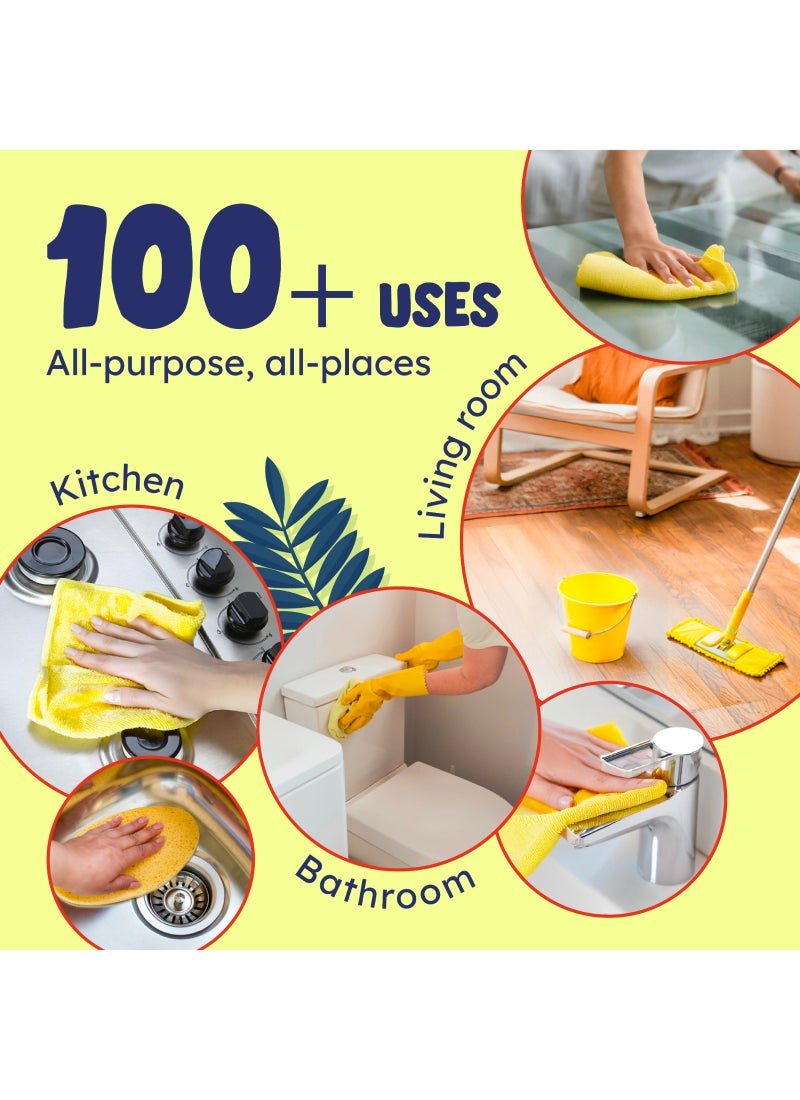 Originally Yellow All Purpose Vinegar Floor Cleaner Lemon - Image 4