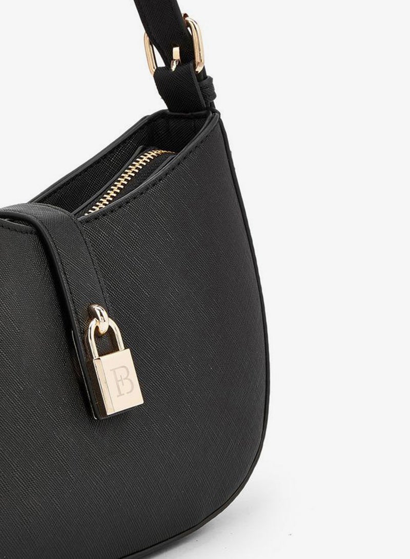 Flora Bella By Shoexpress Solid Shoulder Bag With Zip Closure - Image 3