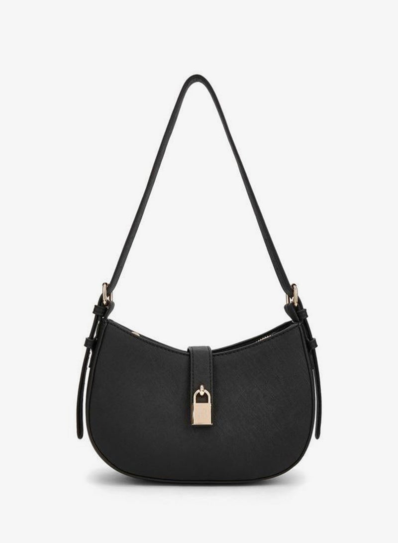 Flora Bella By Shoexpress Solid Shoulder Bag With Zip Closure - Image 1