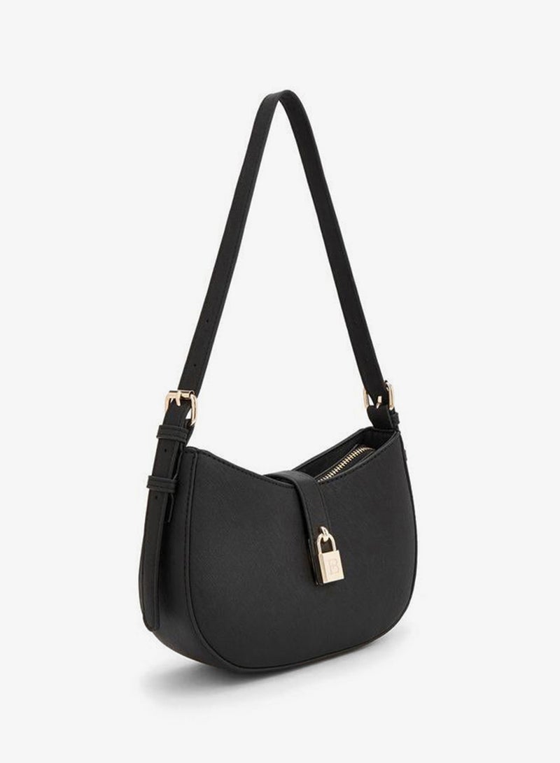 Flora Bella By Shoexpress Solid Shoulder Bag With Zip Closure - Image 2