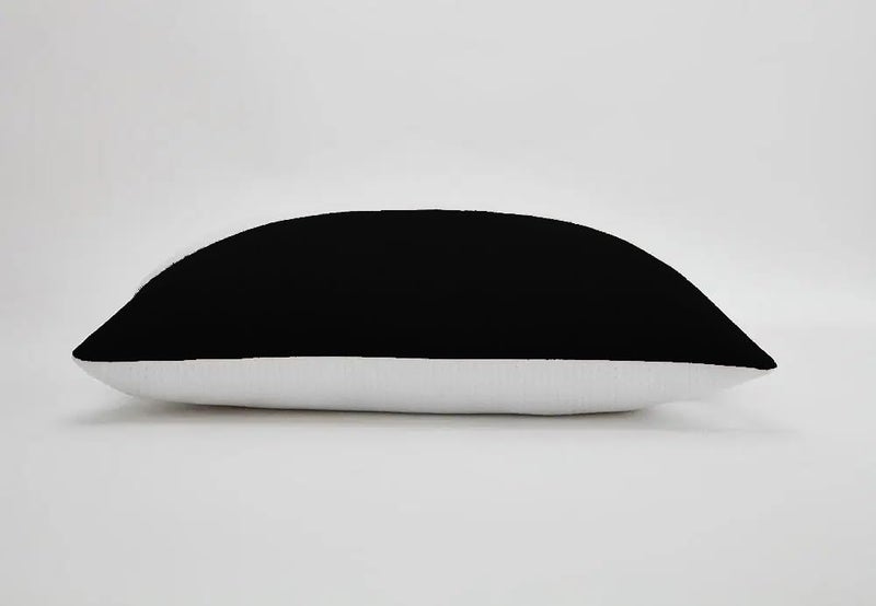 Texlux Microfiber Reversable Pillow Set of 2 for Sleeping 20 Inch X 36 Inch - Black White - Image 2
