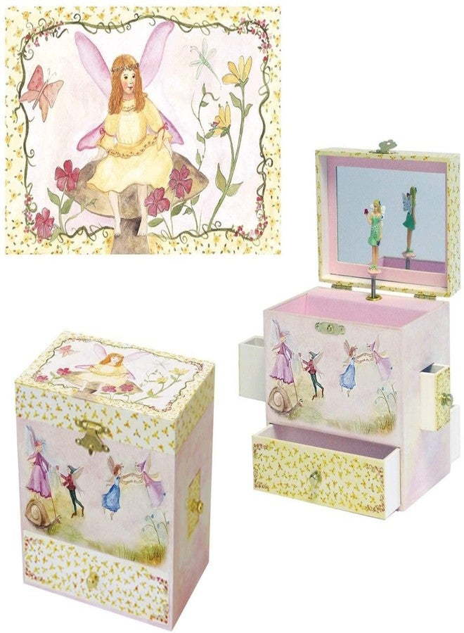Enchantmints Fairy Music Box for Girls Spins to Music 4 Pullout Drawers - Image 2