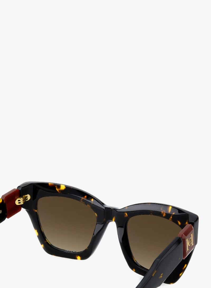 CAROLINA HERRERA HER 0327/S Sunglasses Multicolour Cat Eye - Image 4