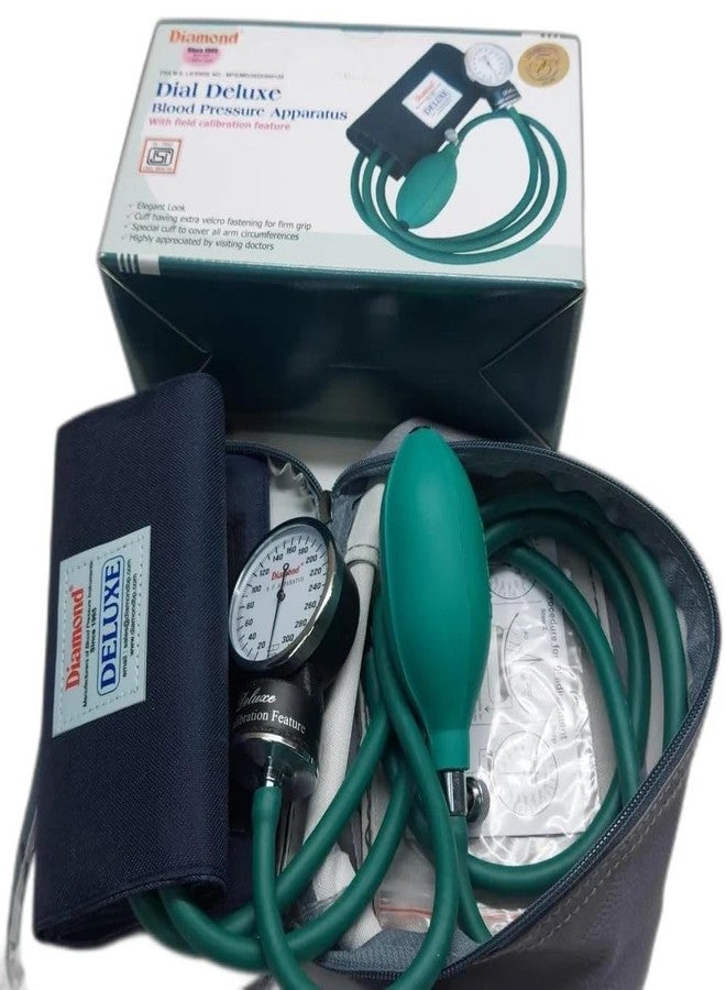 OTICA Diamond BPDL250 Arm Blood Pressure Monitor Apparatus Aneroid Dial Deluxe Valcro with Field Calibration Feature - Image 4