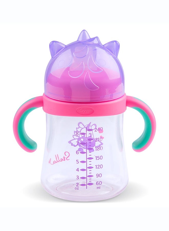 Playgro Stella Starter Spout Cup 4M+ – BPA-Free Baby Training Cup with Soft Spout, Easy-Grip Handles, Spill-Resistant Design for Infant Weaning & Self-Feeding - Image 2
