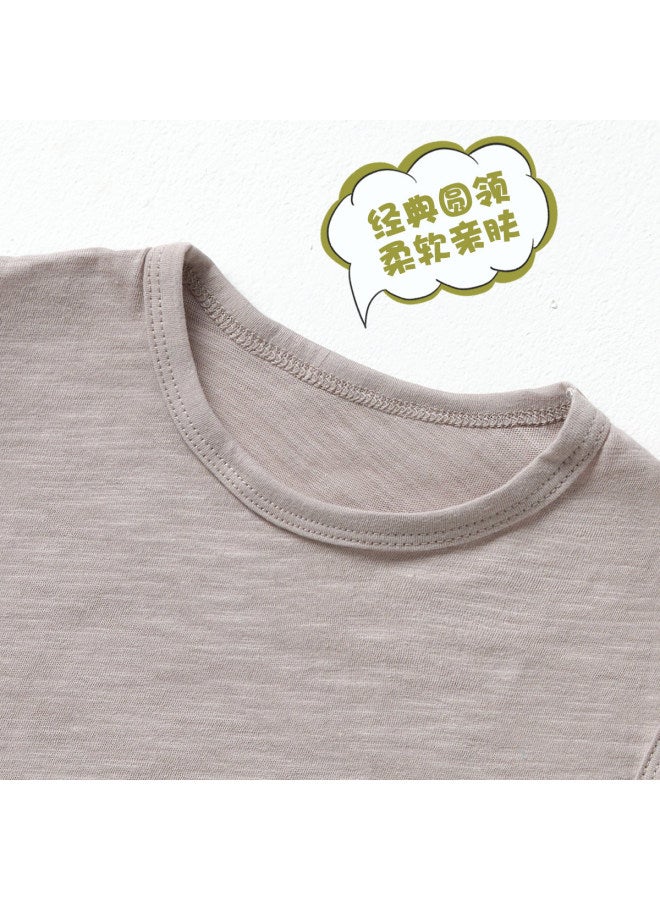 Doxiluka Baby Vests Summer Thin Sleeveless Tops Bamboo Cotton Tank Tops For Boys And Girls Breathable Undershirts - Image 3