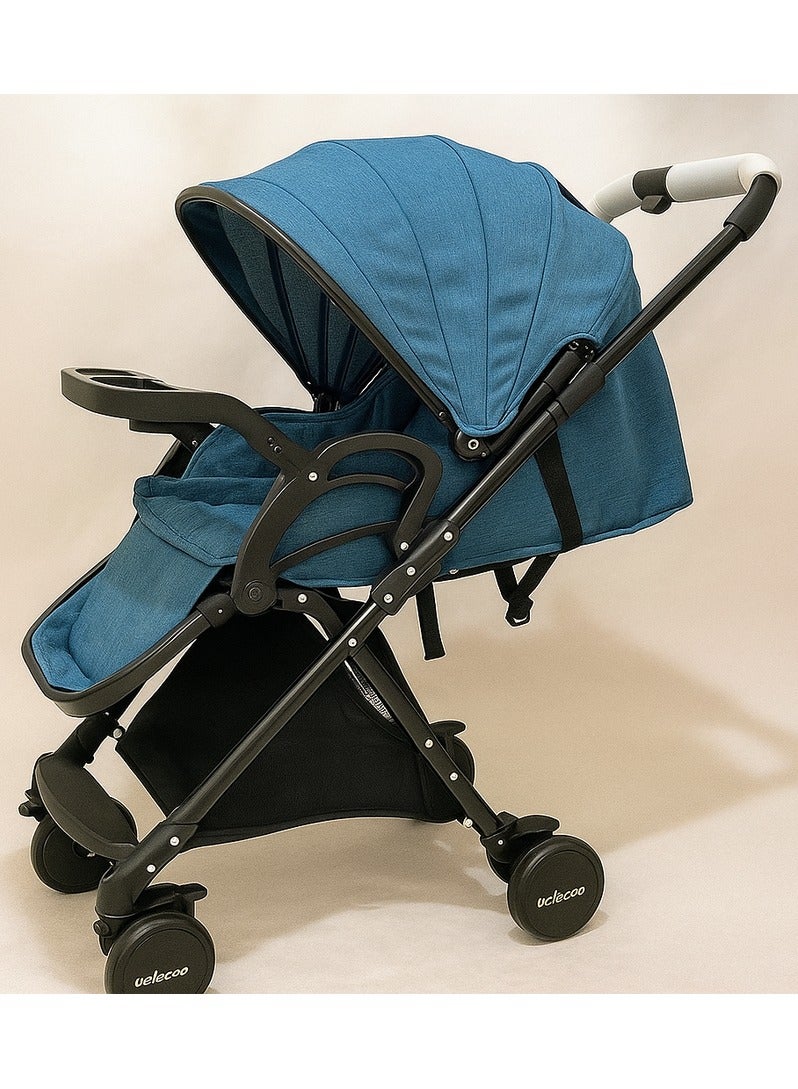 Belecoo Stroller A8 Flip Arm and dinning table with winter cover - Image 1