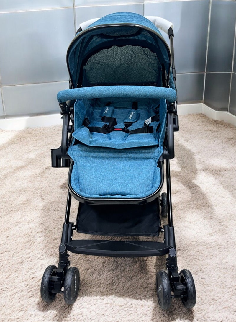 Belecoo Stroller A8 Flip Arm and dinning table with winter cover - Image 4