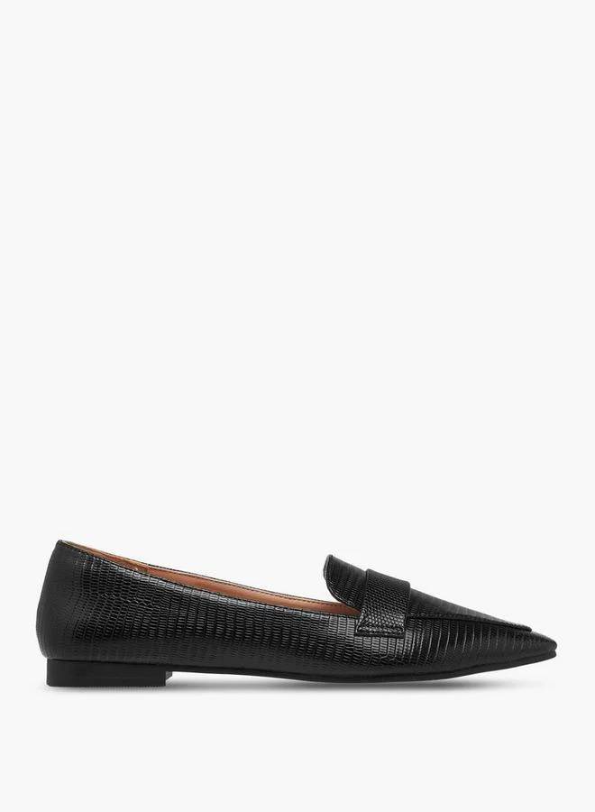 Celeste BLACK Women Pointed Toe Loafers for Women | Best Price UAE