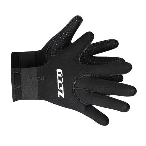ZCCO Neoprene Diving Gloves - Double-Layer Thermal 5mm Wetsuit Gloves with Elastic Wrist & Skid Resistance Particles for Diving, Surfing, Snorkeling(5mm-XL) - Image 5