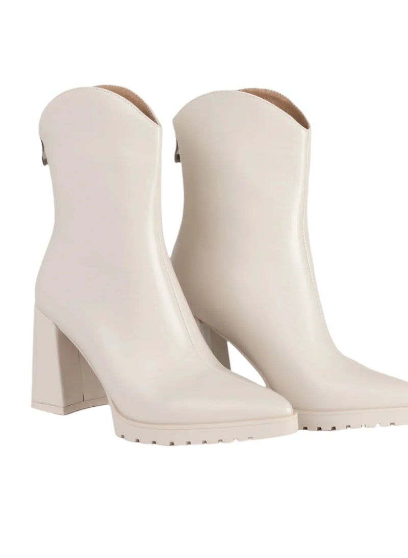 Ginger Chunky Sole Ankle Boots  - Image 2