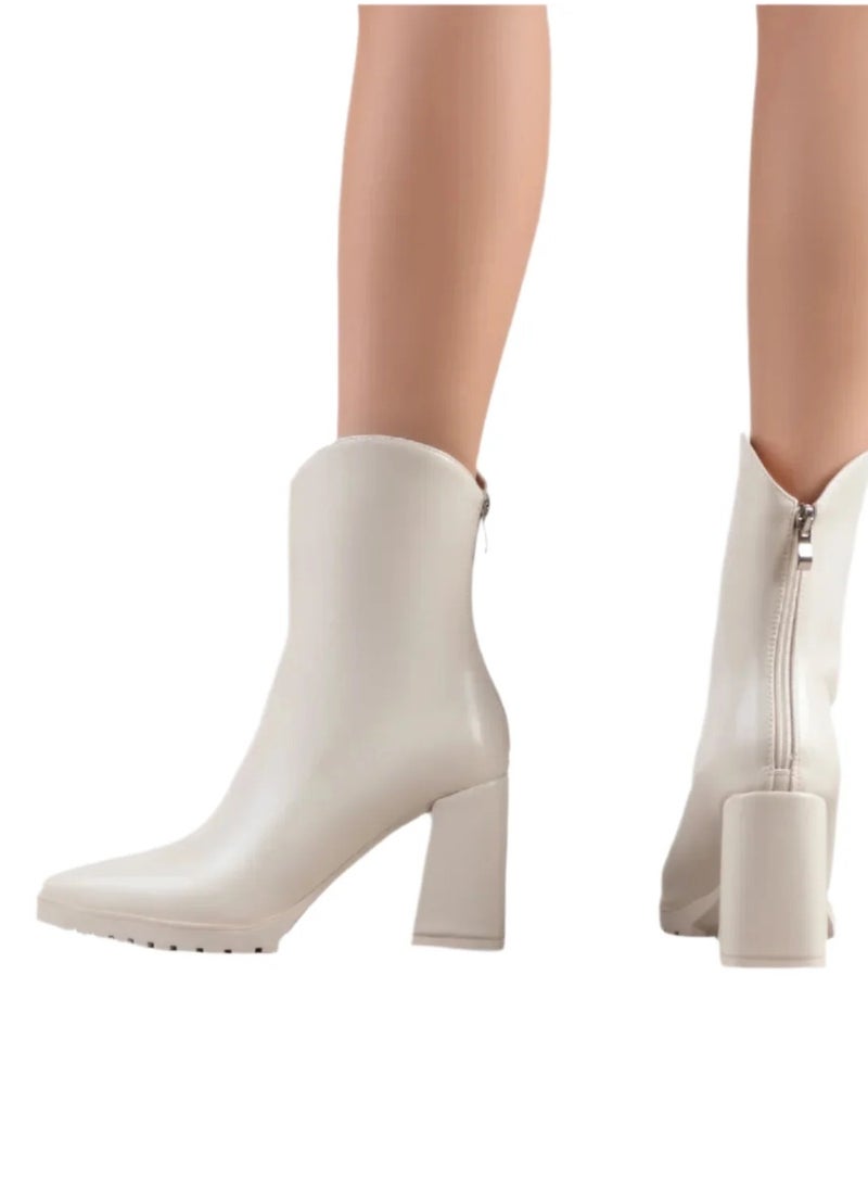 Ginger Chunky Sole Ankle Boots  - Image 3