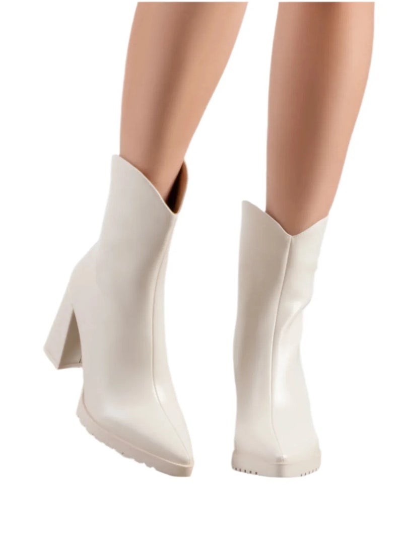 Ginger Chunky Sole Ankle Boots  - Image 4