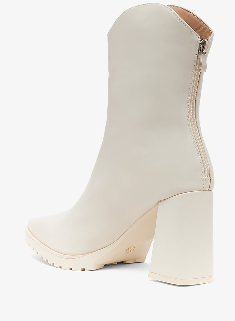 Ginger Chunky Sole Ankle Boots - Image 3