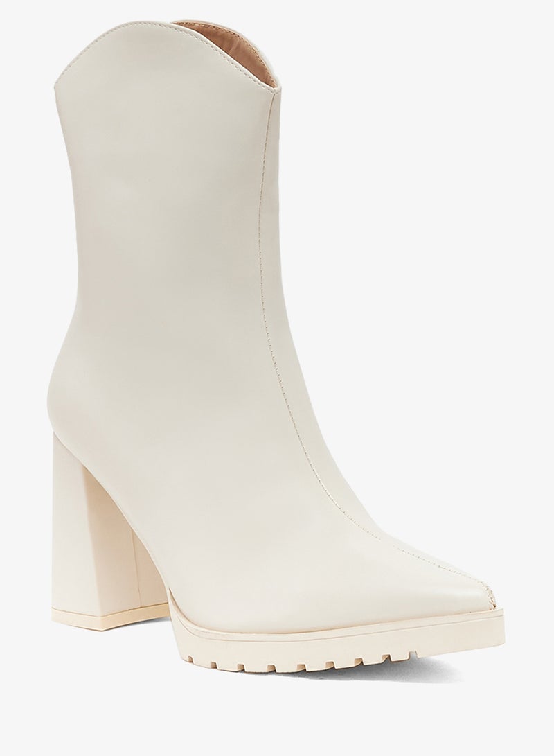 Ginger Chunky Sole Ankle Boots - Image 2