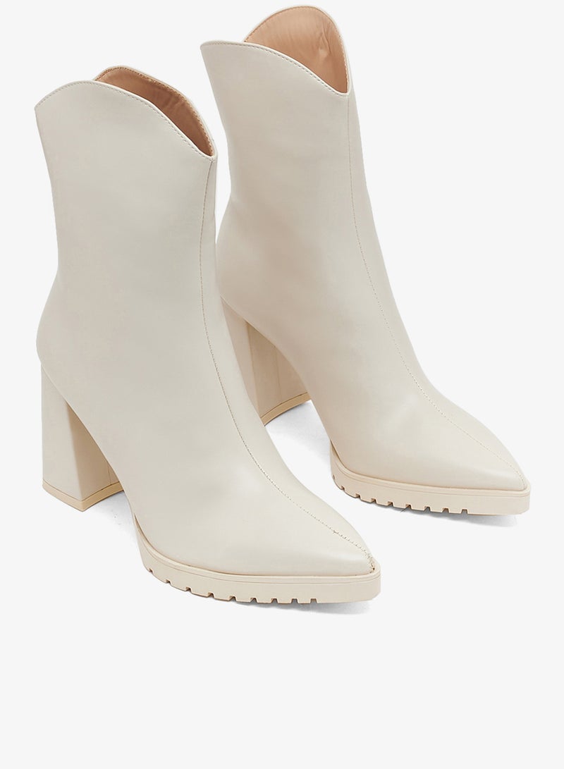 Ginger Chunky Sole Ankle Boots - Image 4