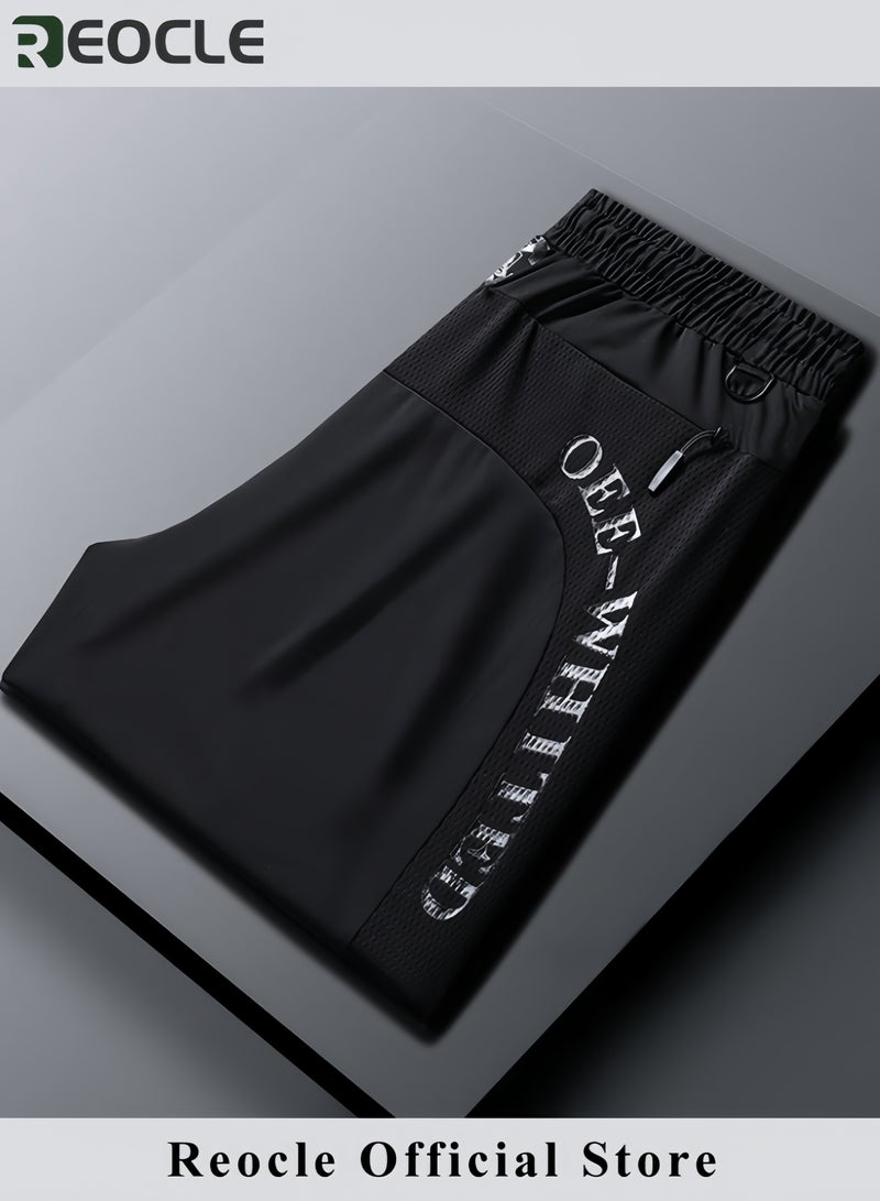 REOCLE Men's Lightweight Hiking Pants Breathable Quick Dry Fit Pants for Waterproof Camping Fishing Running Athletic Active Jogger Pant - Image 4