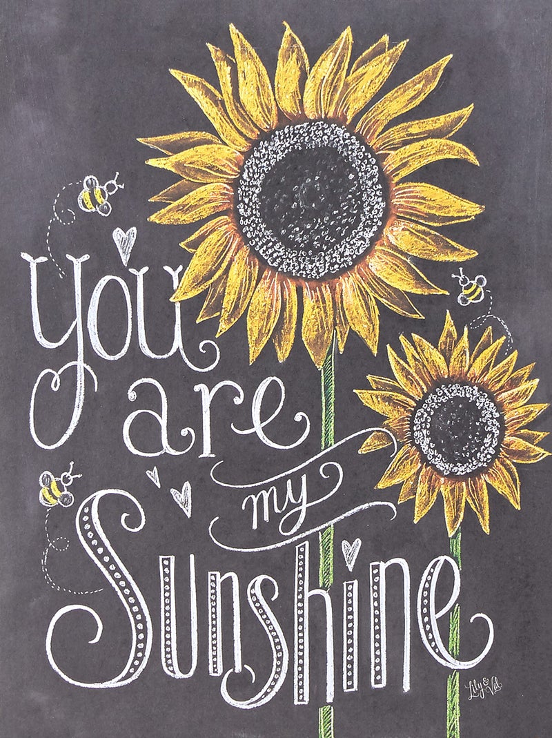Primitives by Kathy Chalk Sign, Sunflowers - You Are My Sunshine (26853) Bedroom - Image 2