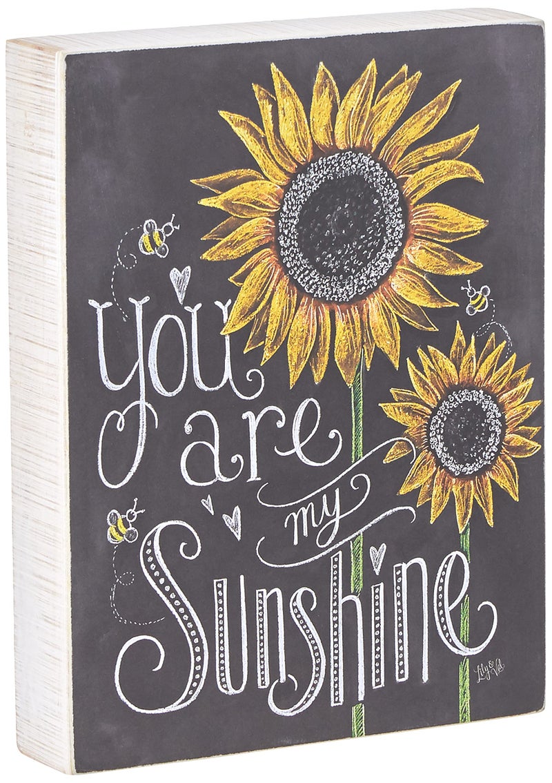 Primitives by Kathy Chalk Sign, Sunflowers - You Are My Sunshine (26853) Bedroom - Image 5
