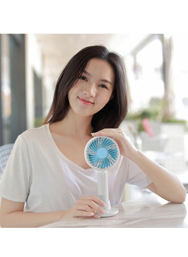 NIBEMINENT Mini Portable Hanheld Fan LZX90304735WH_K White - Image 4