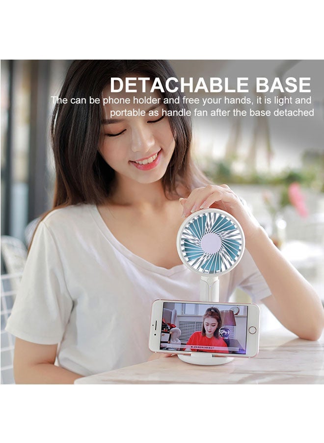 NIBEMINENT Mini Portable Hanheld Fan LZX90304735WH_K White - Image 3