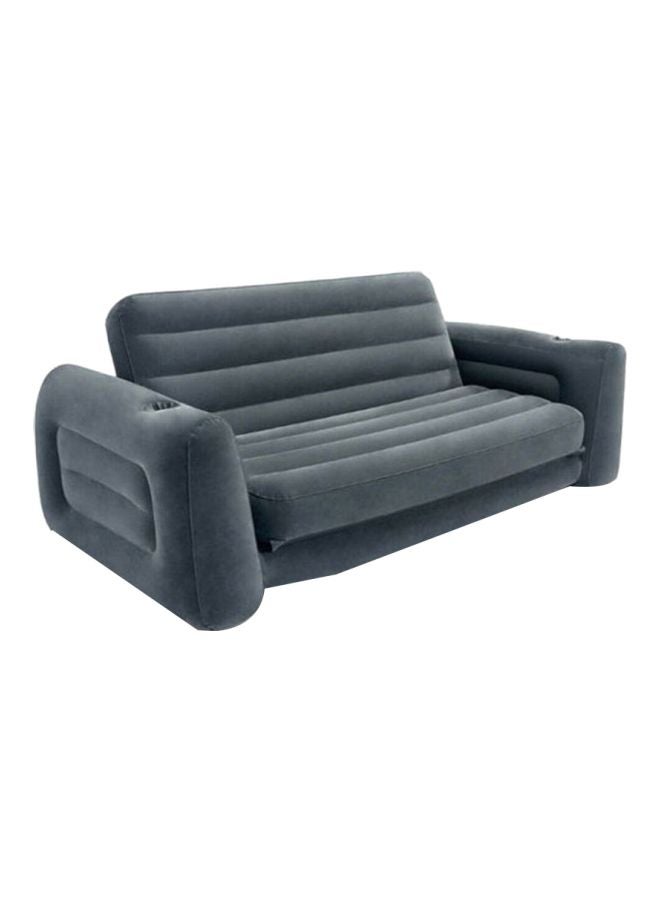INTEX Pull Out Inflatable Sofa Grey 203x224x66meter - Image 1