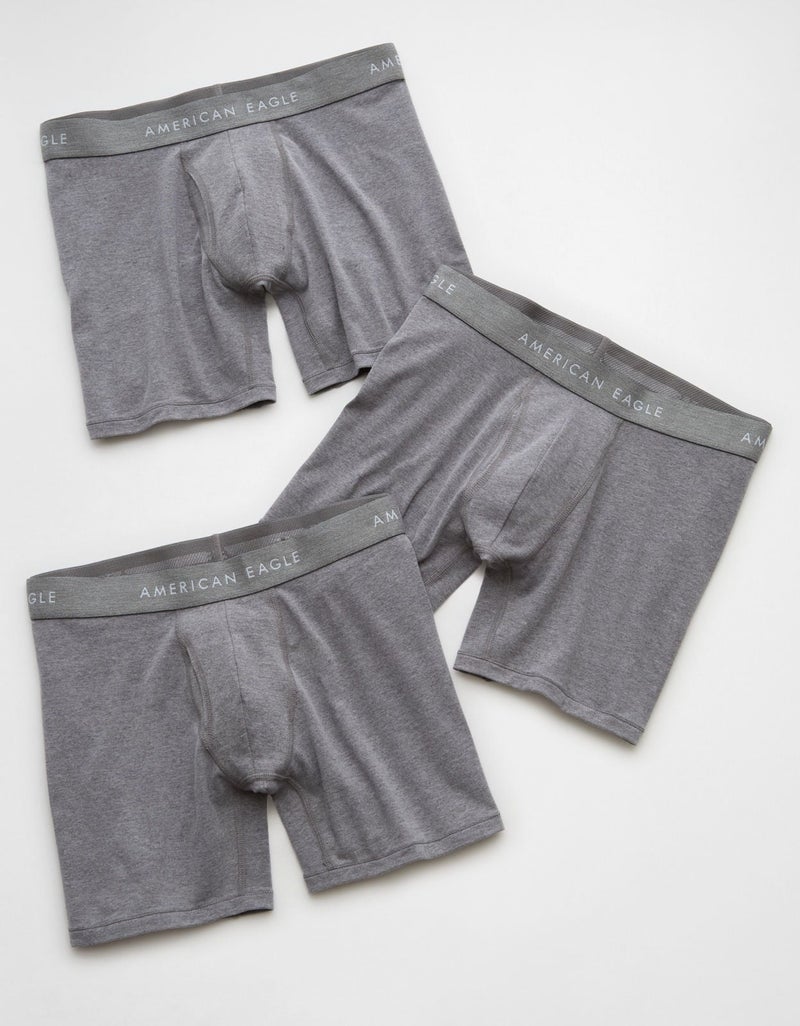 American Eagle AEO Men's 6" Classic Boxer Brief 3-Pack - Image 1