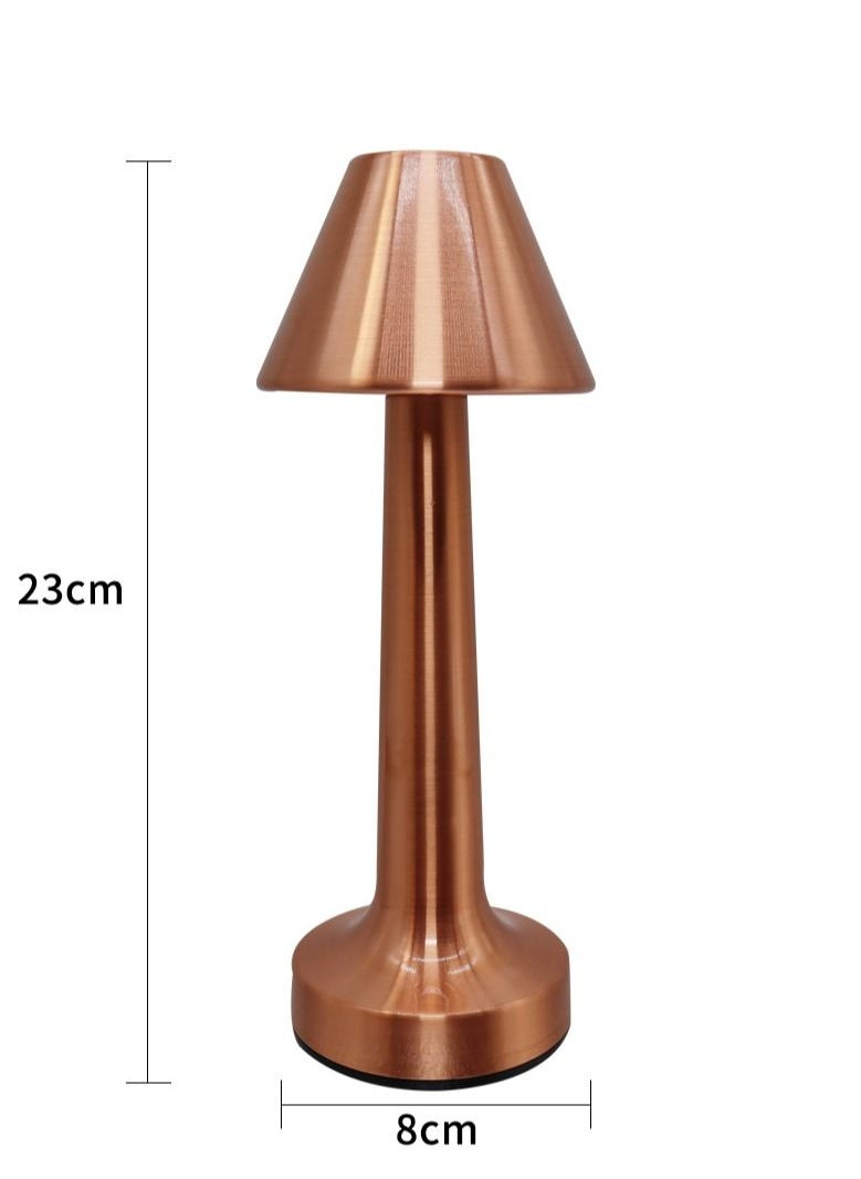 Padom Portable LED Table Lamp with Touch Sensor, 3-Levels Brightness, Rechargeable Battery Up to 48 Hours Usage, Night Light for Kids Nursery, Nightstand Lamp, Bedside Lamp