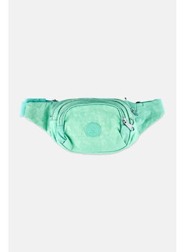 I Love Fashion Women Brand Logo Fanny Bag , Mint Green  - Image 1
