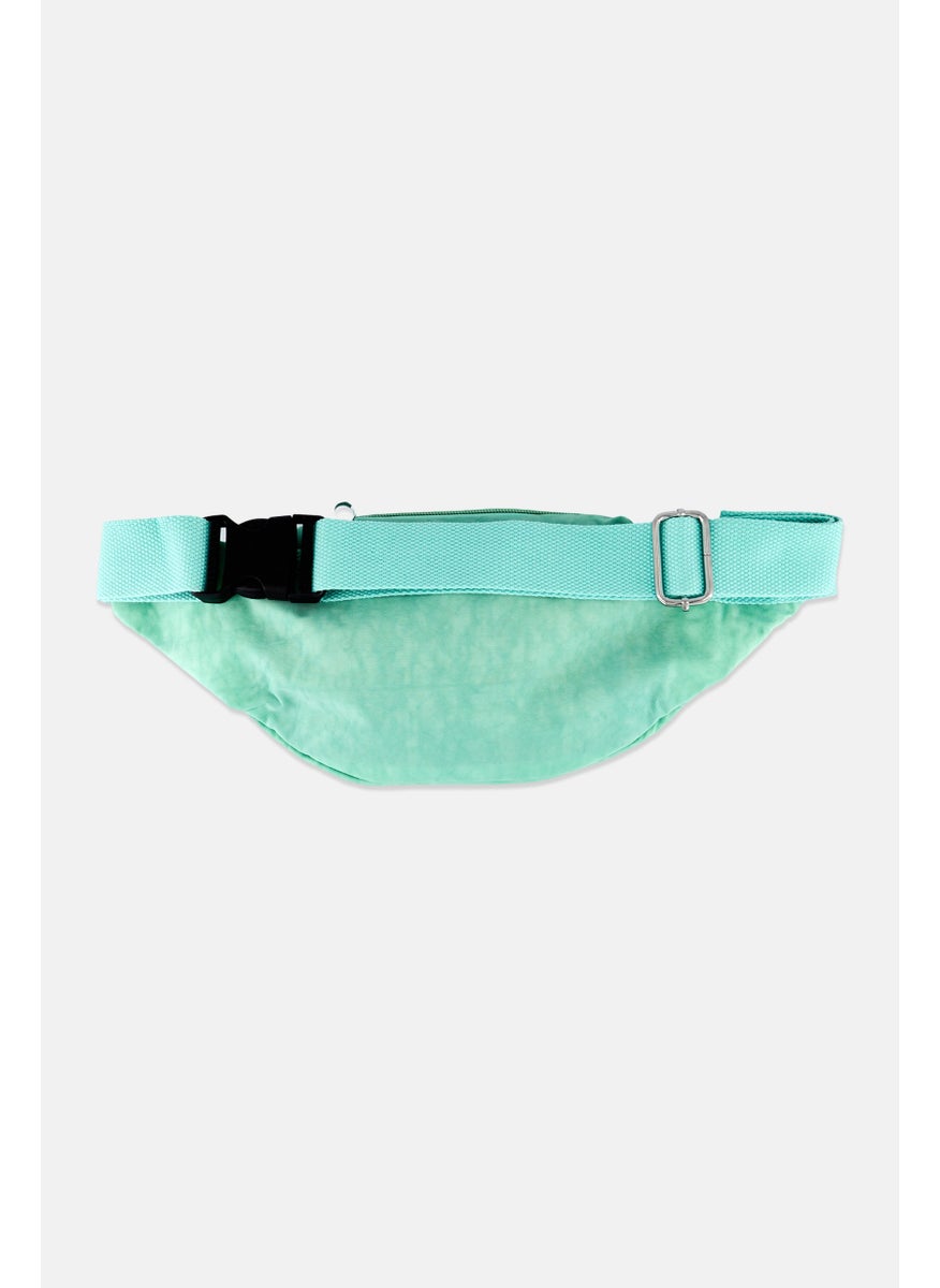 I Love Fashion Women Brand Logo Fanny Bag , Mint Green  - Image 2